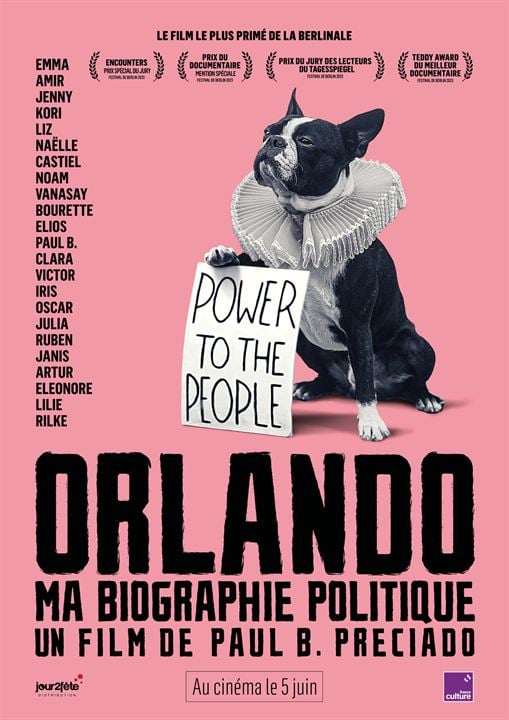 Affiche du film Orlando, ma biographie politique (2024) de Paul B. Preciado Affiche du film Orlando, ma biographie politique (2024) de Paul B. Preciado. Voir Orlando, ma biographie politique en streaming / torrent sur meilleurs-films.fr