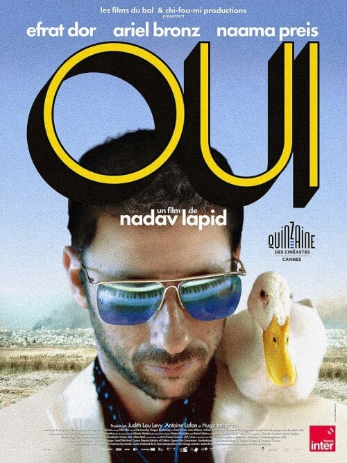 Affiche du film Oui (2025) de Nadav Lapid. Voir Oui en streaming / torrent sur meilleurs-films.fr