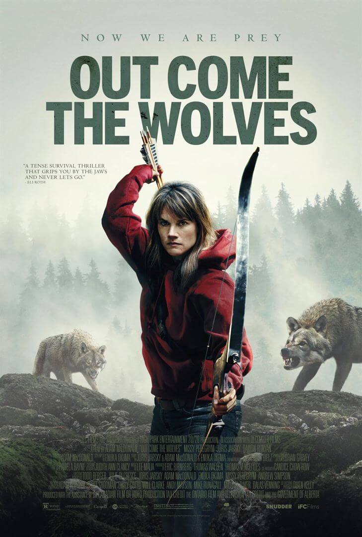 Affiche du film Out Come the Wolves (2024) de Adam MacDonald. Voir Out Come the Wolves en streaming / torrent sur meilleurs-films.fr