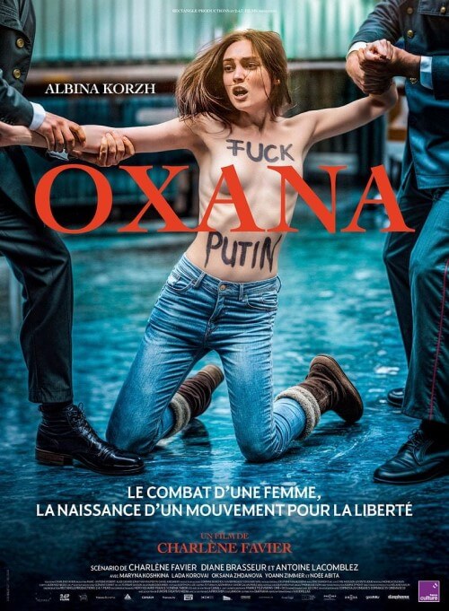 Affiche du film Oxana (2025) de Antoine Lacomblez & Charlène Favier.