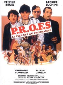 Affiche du film P.R.O.F.S. (1985) de Patrick Schulmann Affiche du film P.R.O.F.S. (1985) de Patrick Schulmann. Voir P.R.O.F.S. en streaming / torrent sur meilleurs-films.fr