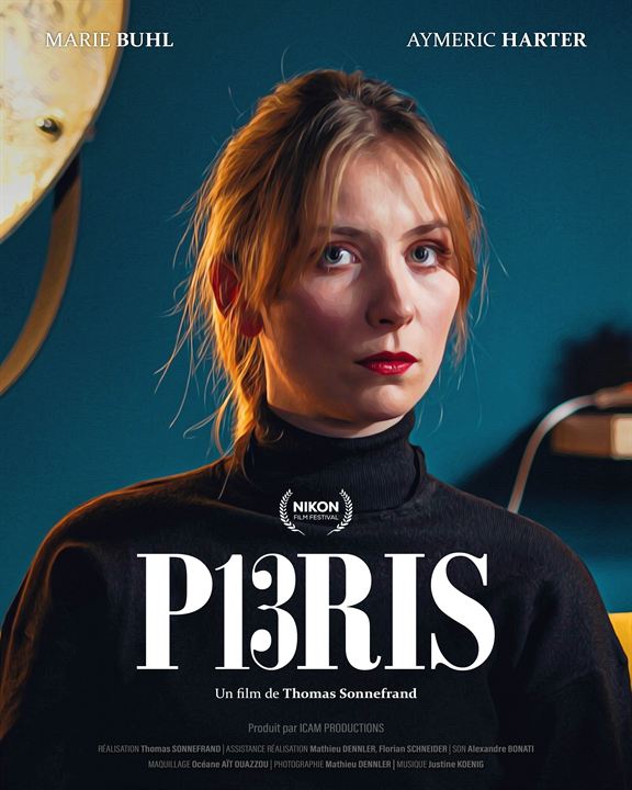 Affiche du court métrage P13RIS (2025) de Florian Schneider (III). Voir P13RIS en streaming / torrent sur meilleurs-films.fr