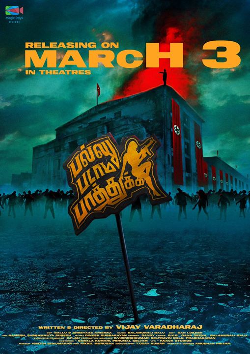 Affiche du film Pallu Padama Paathuka (2023) de Vijay Varadaraj. Voir Pallu Padama Paathuka en streaming / torrent sur meilleurs-films.fr