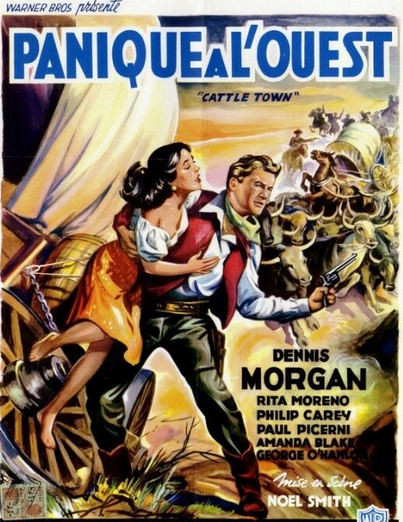 Affiche du film Panique à l’Ouest (1952) de Noel M. Smith. Voir Panique à l’Ouest en streaming / torrent sur meilleurs-films.fr