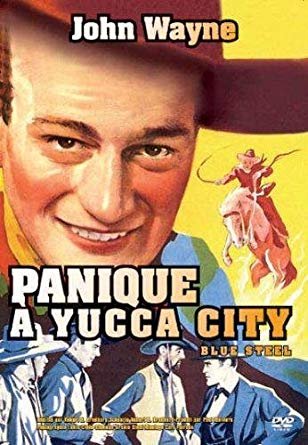 Affiche du film Panique à Yucca City (1934) de Robert N. Bradbury. Voir Panique à Yucca City en streaming / torrent sur meilleurs-films.fr