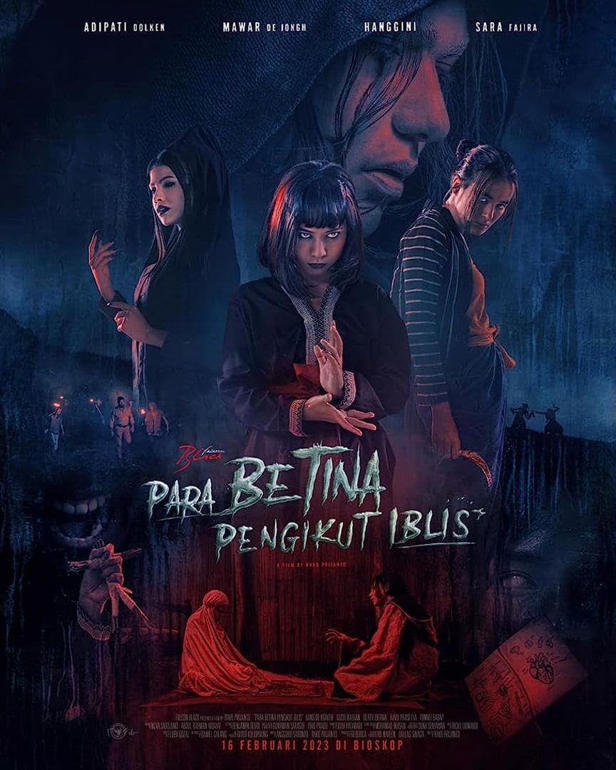 Affiche du film Para Betina Pengikut Iblis (2023) de Rako Prijanto. Voir Para Betina Pengikut Iblis en streaming / torrent sur meilleurs-films.fr