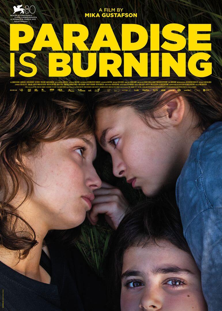 Affiche du film Paradise is Burning (2024) de Mika Gustafson. Voir Paradise is Burning en streaming / torrent sur meilleurs-films.fr