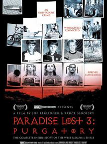 Affiche du film Paradise Lost 3 : Purgatory (2011) de Joe Berlinger,Bruce Sinofsky,. Voir Paradise Lost 3 : Purgatory en streaming / torrent sur meilleurs-films.fr