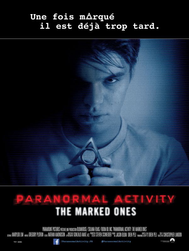 Affiche du film Paranormal Activity: The Marked Ones (2013) de Christopher Landon. Voir Paranormal Activity: The Marked Ones en streaming / torrent sur meilleurs-films.fr