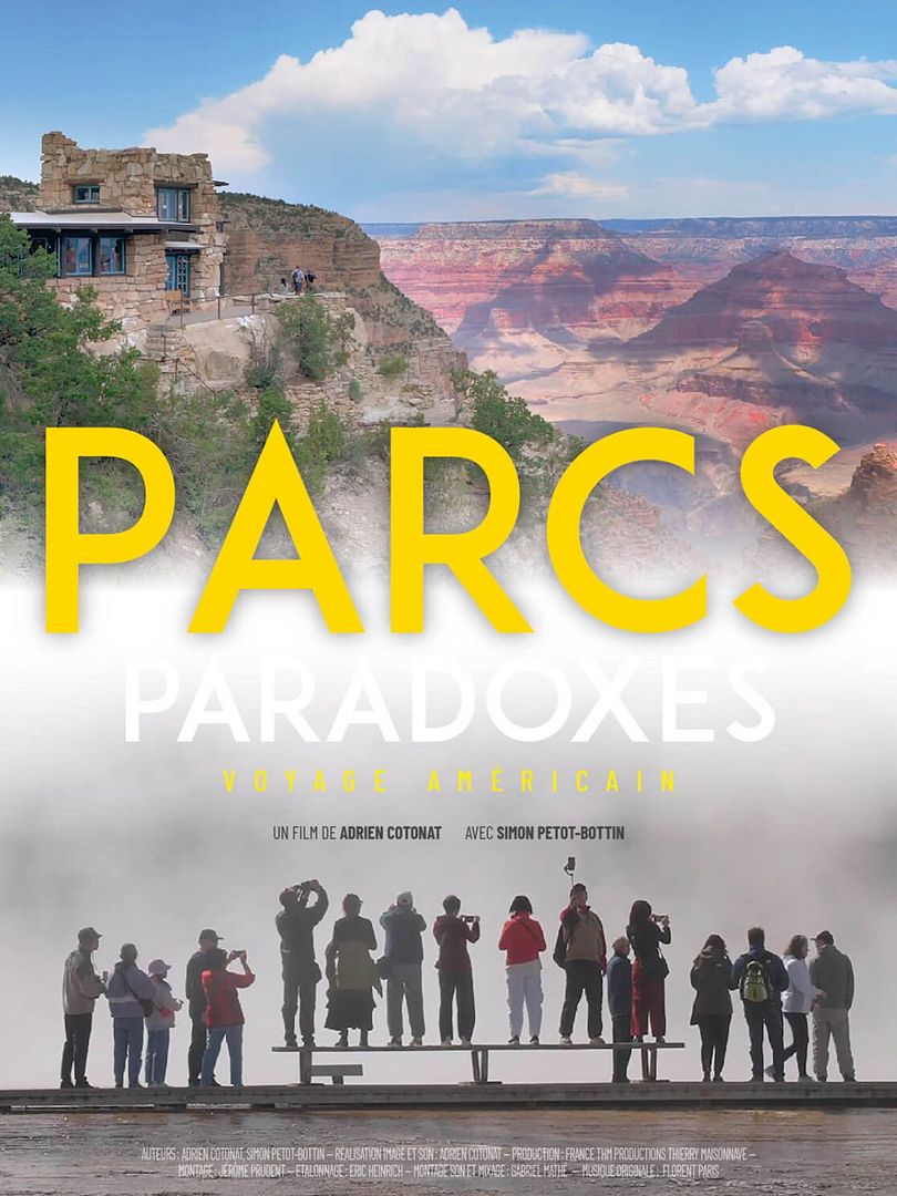 Affiche du film Parcs Paradoxes – Voyage américain (2025) de Adrien Cotonat Affiche du film Parcs Paradoxes – Voyage américain (2025) de Adrien Cotonat. Voir Parcs Paradoxes – Voyage américain en streaming / torrent sur meilleurs-films.fr