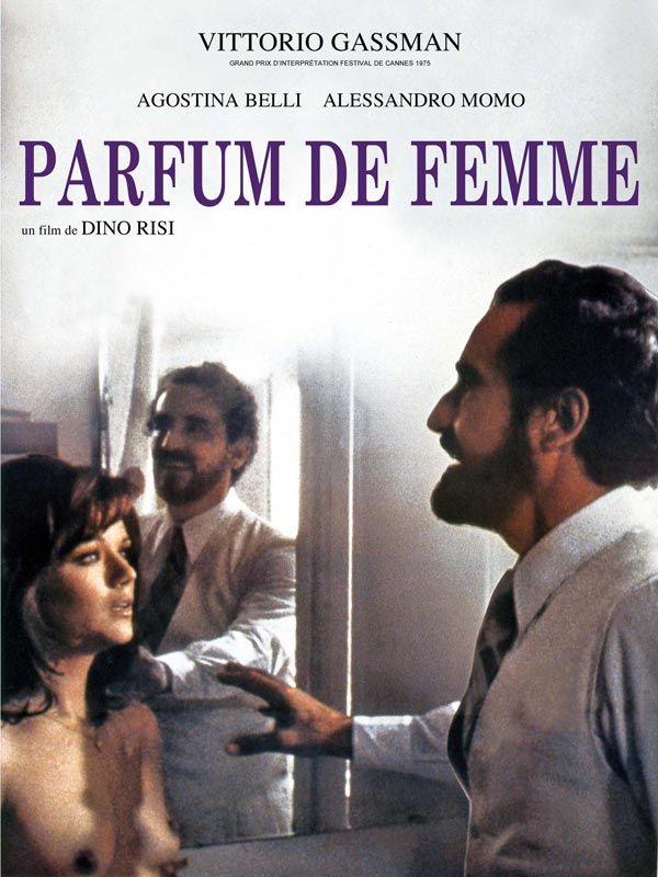 Affiche du film Parfum de femme (1974) de Dino Risi. Voir Parfum de femme en streaming / torrent sur meilleurs-films.fr