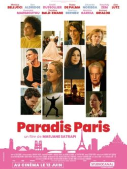 Affiche du film Paris paradis (2024) de Marjane Satrapi.