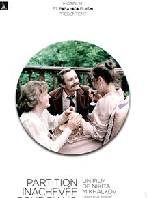 Affiche du film Partition inachevée pour piano mécanique (1977) de Nikita Mikhalkov. Voir Partition inachevée pour piano mécanique en streaming / torrent sur meilleurs-films.fr