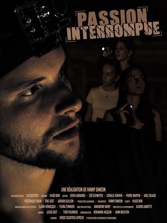 Affiche du court métrage Passion interrompue (2024) de Fanny Simeon Affiche du court métrage Passion interrompue (2024) de Fanny Simeon. Voir Passion interrompue en streaming / torrent sur meilleurs-films.fr