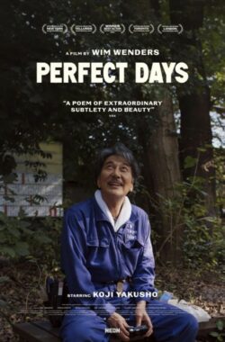Affiche du film Perfect Days (2023) de Wim Wenders.