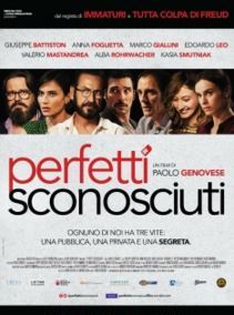 Affiche du film Perfetti Sconosciuti (2016) de Paolo Genovese. Voir Perfetti Sconosciuti en streaming / torrent sur meilleurs-films.fr