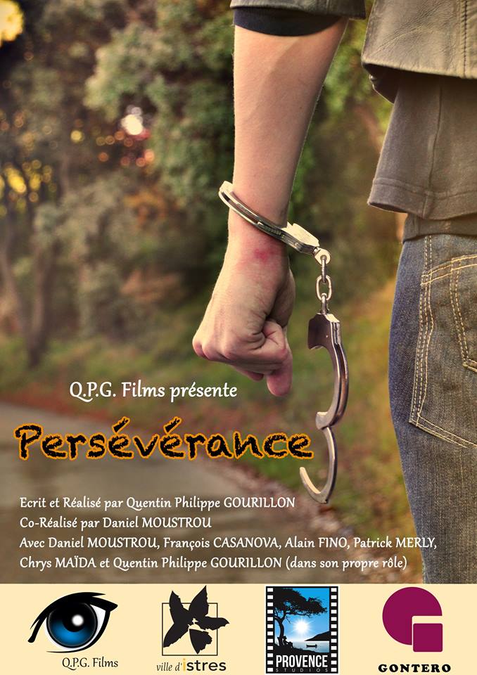 Affiche du court métrage Persévérance (2014) de Quentin Philippe Gourillon. Voir Persévérance en streaming / torrent sur meilleurs-films.fr