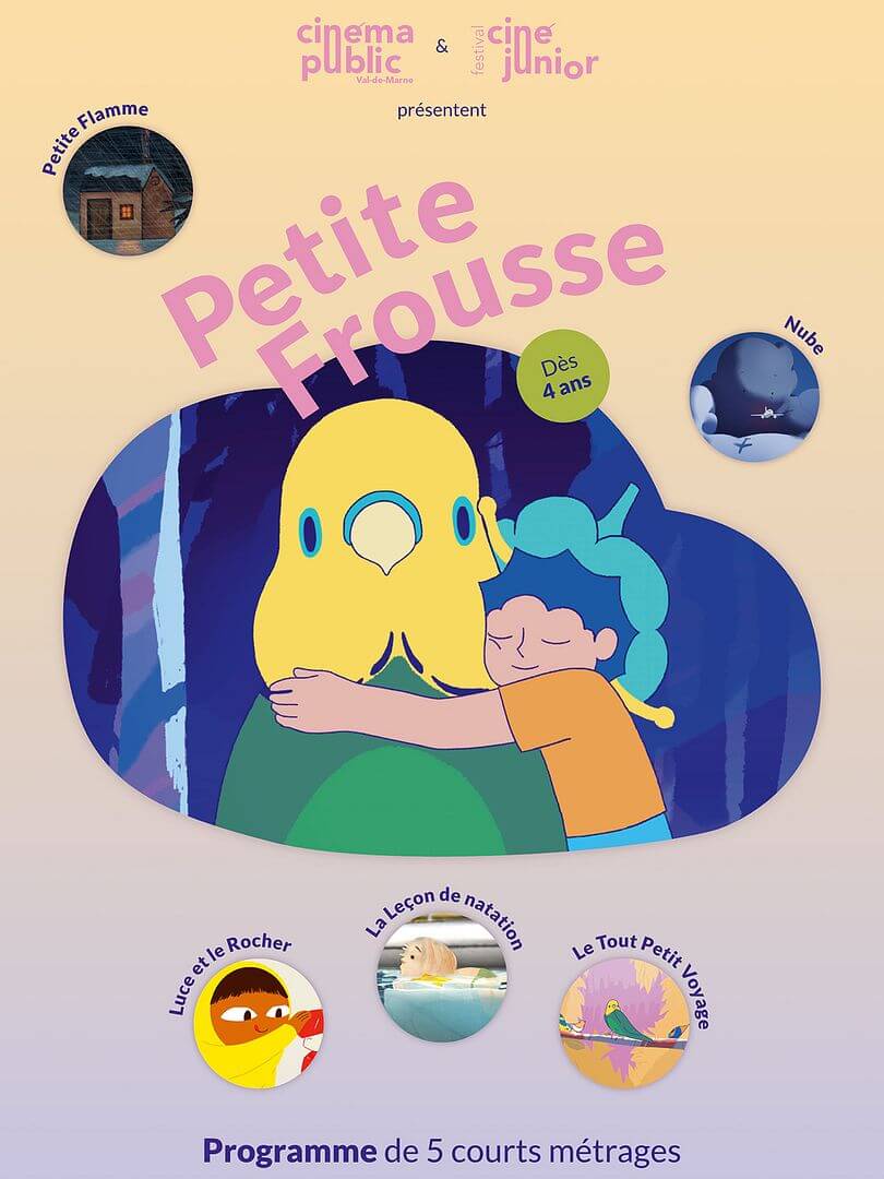 Affiche du court métrage Petite Frousse (2025) de Britt Raes. Voir Petite Frousse en streaming / torrent sur meilleurs-films.fr