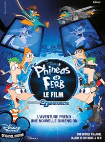 Affiche du film Phinéas et Ferb – Le Film (2010) de Dan Povenmire. Voir Phinéas et Ferb – Le Film en streaming / torrent sur meilleurs-films.fr