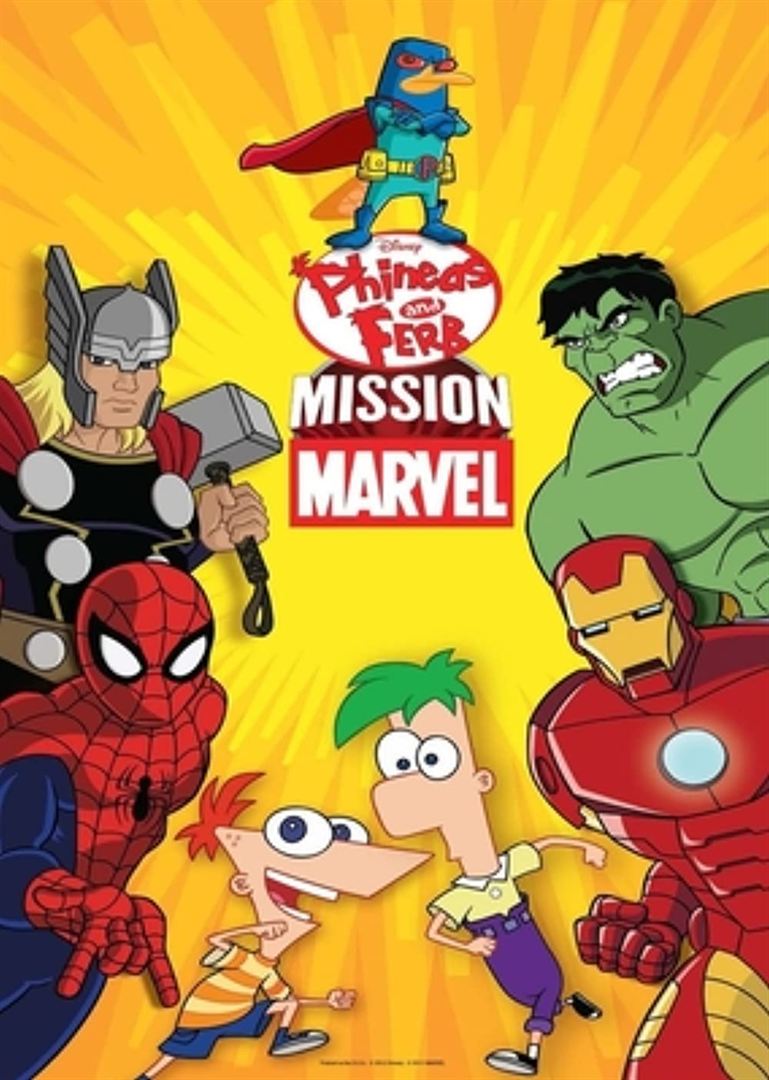 Affiche du court métrage Phinéas et Ferb : Mission Marvel (2013) de Andy Meyers. Voir Phinéas et Ferb : Mission Marvel en streaming / torrent sur meilleurs-films.fr