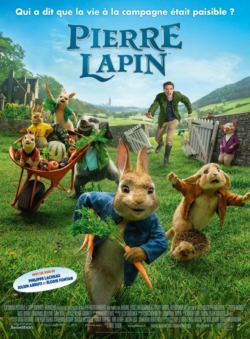 Affiche du film Pierre Lapin (2018) de Will Gluck.
