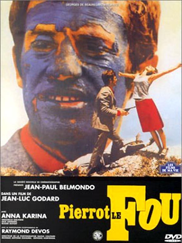 Affiche du film Pierrot le Fou (1965) de Jean-Luc Godard Affiche du film Pierrot le Fou (1965) de Jean-Luc Godard. Voir Pierrot le Fou en streaming / torrent sur meilleurs-films.fr