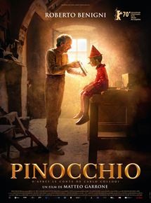 Affiche du film Pinocchio (2019) de Matteo Garrone Affiche du film Pinocchio (2019) de Matteo Garrone. Voir Pinocchio en streaming / torrent sur meilleurs-films.fr