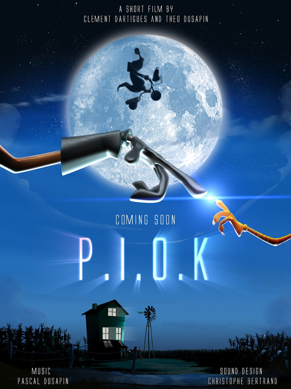 Affiche du court métrage Piok (2012) de Clément Dartigues. Voir Piok en streaming / torrent sur meilleurs-films.fr