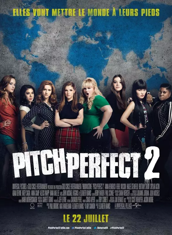 Affiche du film Pitch Perfect 2 (2015) de Elizabeth Banks Affiche du film Pitch Perfect 2 (2015) de Elizabeth Banks. Voir Pitch Perfect 2 en streaming / torrent sur meilleurs-films.fr