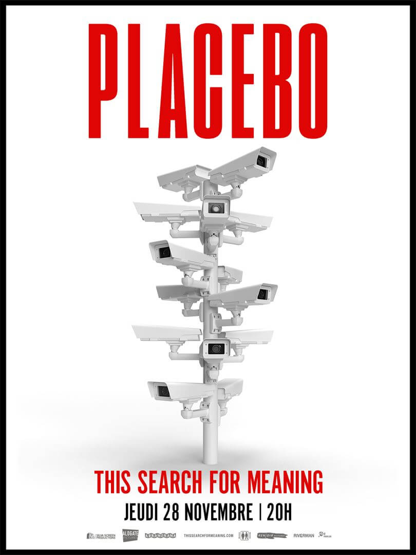 Affiche du film Placebo : This Search For Meaning (2024) de Oscar Sansom. Voir Placebo : This Search For Meaning en streaming / torrent sur meilleurs-films.fr