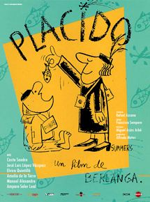 Affiche du film Placido (1961) de Luis Garcia Berlanga. Voir Placido en streaming / torrent sur meilleurs-films.fr