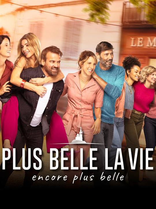 Affiche de la série Plus belle la vie, encore plus belle (2024) de Mariem Hamidat. Voir Plus belle la vie, encore plus belle en streaming / torrent sur meilleurs-films.fr