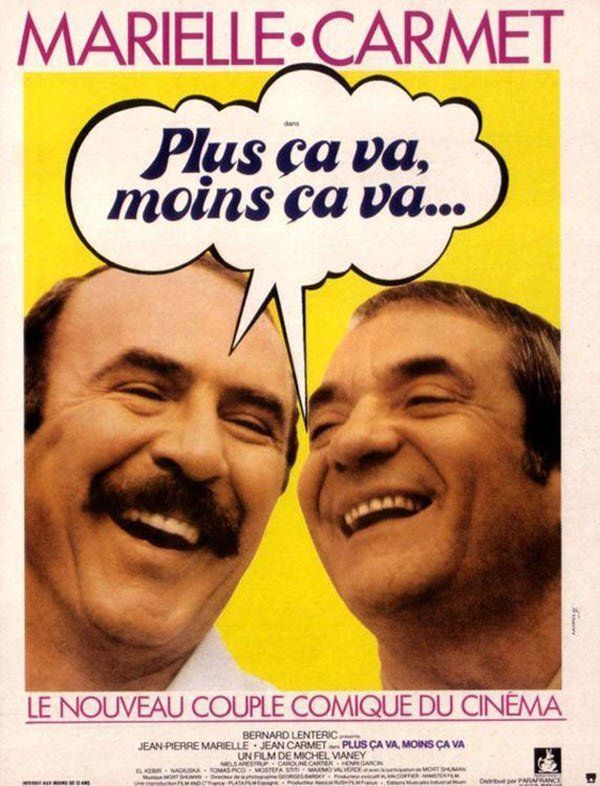 Affiche du film Plus ça va, moins ça va (1977) de Michel Vianey. Voir Plus ça va, moins ça va en streaming / torrent sur meilleurs-films.fr