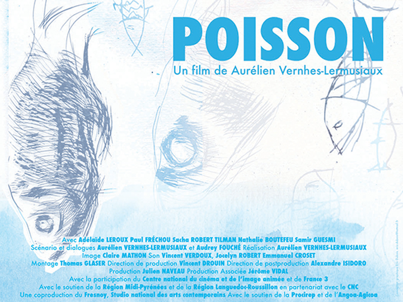 Affiche du court métrage Poisson (2014) de Audrey Fouché Affiche du court métrage Poisson (2014) de Audrey Fouché. Voir Poisson en streaming / torrent sur meilleurs-films.fr