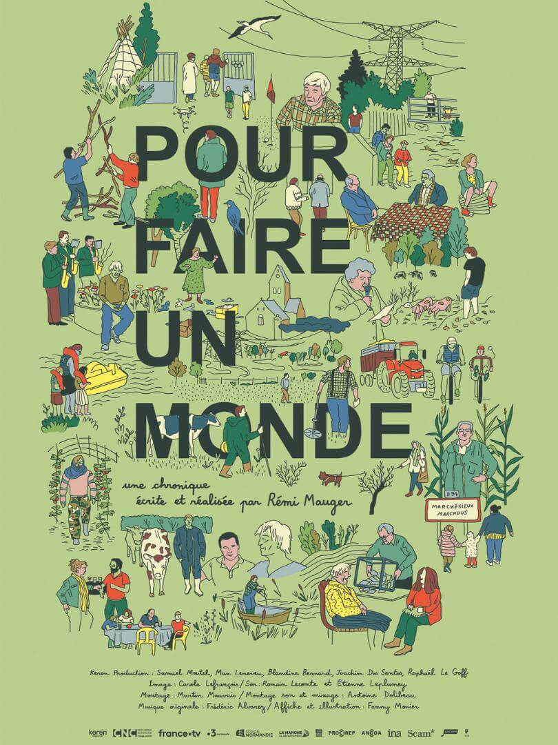 Affiche du film Pour faire un monde (2023) de Rémi Mauger. Voir Pour faire un monde en streaming / torrent sur meilleurs-films.fr