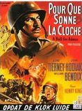 Affiche du film Pour que sonne la cloche (1945) de Henry King. Voir Pour que sonne la cloche en streaming / torrent sur meilleurs-films.fr