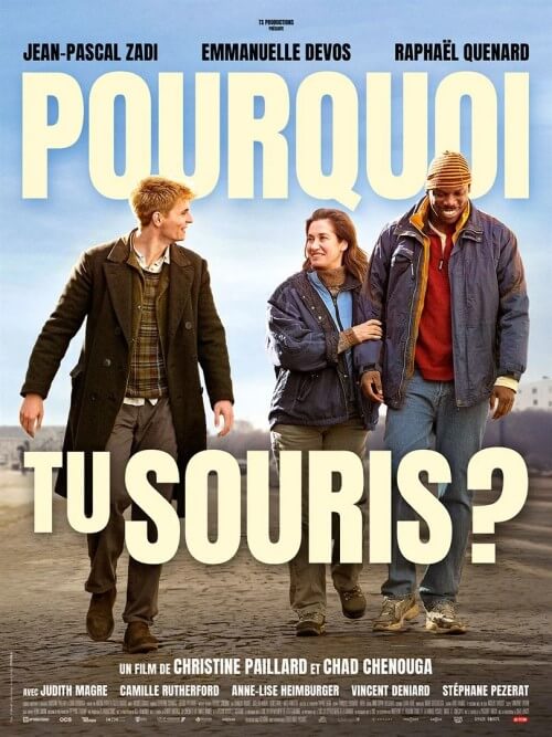 Affiche du film Pourquoi tu souris ? (2024) de Chad Chenouga Affiche du film Pourquoi tu souris ? (2024) de Chad Chenouga. Voir Pourquoi tu souris ? en streaming / torrent sur meilleurs-films.fr