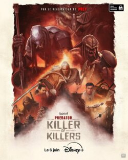 Affiche du film Predator: Killer Of Killers (2025) de Dan Trachtenberg