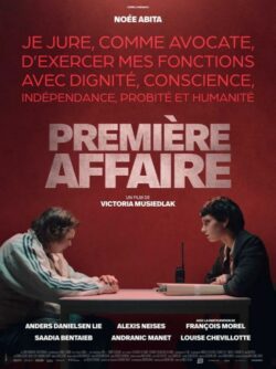 Affiche du film Première Affaire (2024) de Victoria Musiedlak.