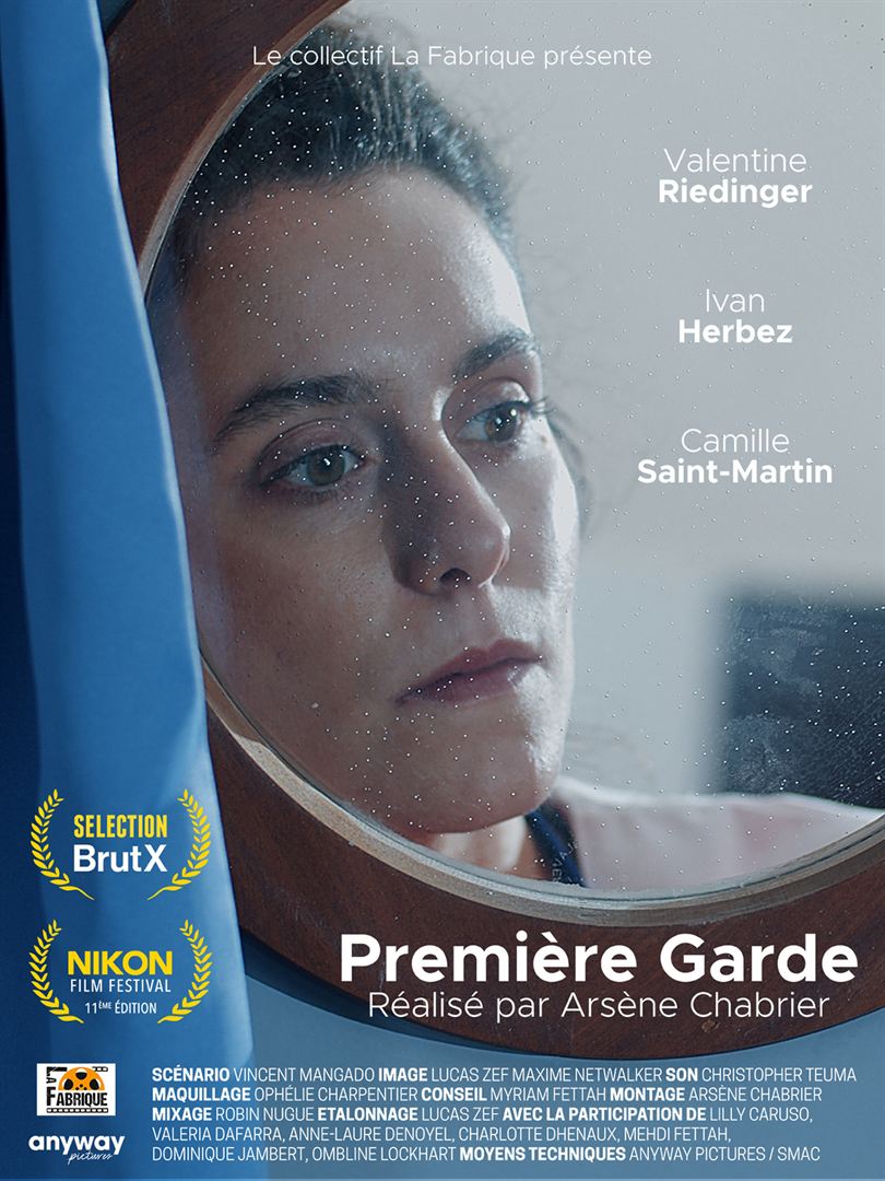 Affiche du court métrage Première Garde (2025) de Arsene Chabrier. Voir Première Garde en streaming / torrent sur meilleurs-films.fr