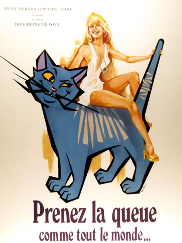 Affiche du film Prenez la queue comme tout le monde (1973) de Jean-François Davy. Voir Prenez la queue comme tout le monde en streaming / torrent sur meilleurs-films.fr
