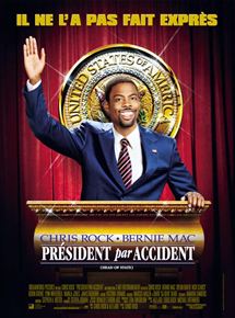 Affiche du film Président par accident (2002) de Chris Rock. Voir Président par accident en streaming / torrent sur meilleurs-films.fr