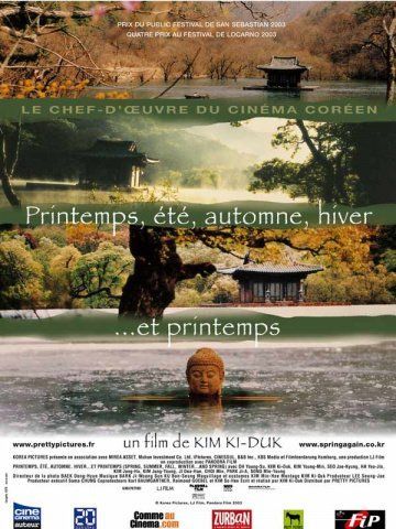 Affiche du film Printemps, été, automne, hiver… et printemps (2003) de Kim Ki-duk. Voir Printemps, été, automne, hiver… et printemps en streaming / torrent sur meilleurs-films.fr