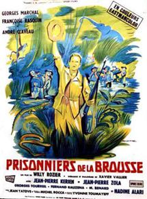 Affiche du film Prisonniers de la brousse (1960) de Willy Rozier. Voir Prisonniers de la brousse en streaming / torrent sur meilleurs-films.fr