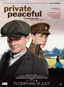 Affiche du film Private Peaceful (2012) de Pat O'Connor. Voir Private Peaceful en streaming / torrent sur meilleurs-films.fr