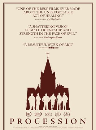 Affiche du film Procession : L’Espoir au Bout du Chemin (2021) de Robert Greene. Voir Procession : L’Espoir au Bout du Chemin en streaming / torrent sur meilleurs-films.fr