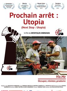 Affiche du film Prochain arrêt : Utopia (2015) de Apostolos Karakasis. Voir Prochain arrêt : Utopia en streaming / torrent sur meilleurs-films.fr