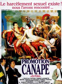 Affiche du film Promotion canapé (1990) de Didier Kaminka. Voir Promotion canapé en streaming / torrent sur meilleurs-films.fr