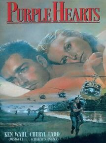 Affiche du film Purple Hearts (1984) de Sidney J. Furie. Voir Purple Hearts en streaming / torrent sur meilleurs-films.fr