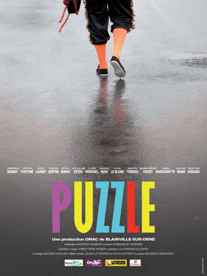Affiche du court métrage Puzzle (2012) de Anthony Gandais. Voir Puzzle en streaming / torrent sur meilleurs-films.fr